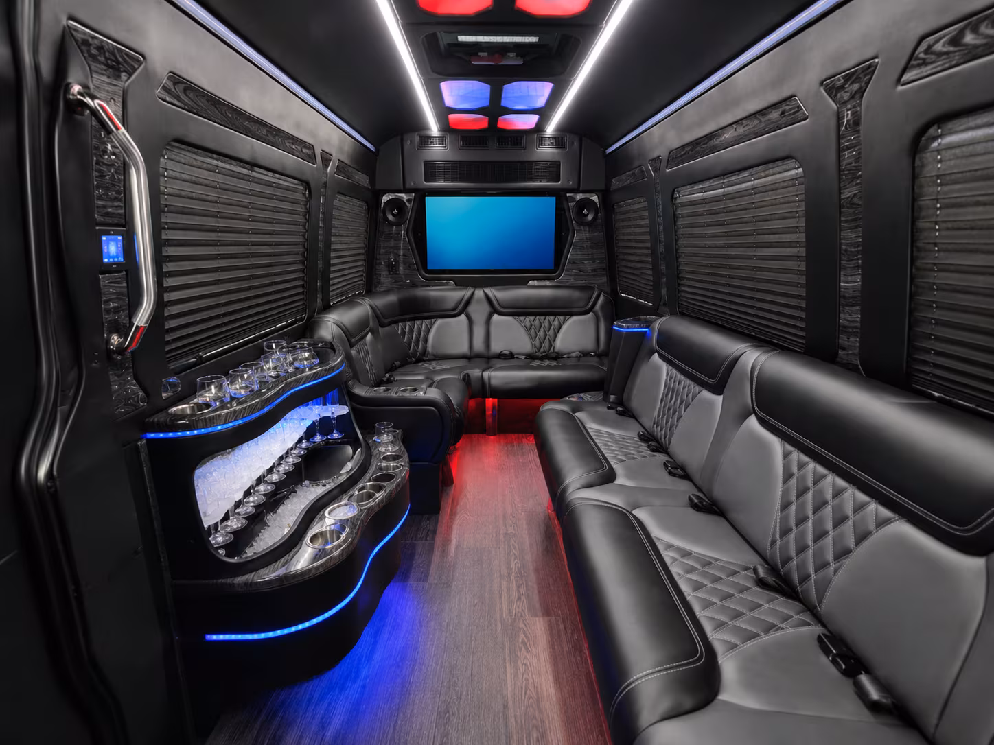 leesburg 20 passenger party bus