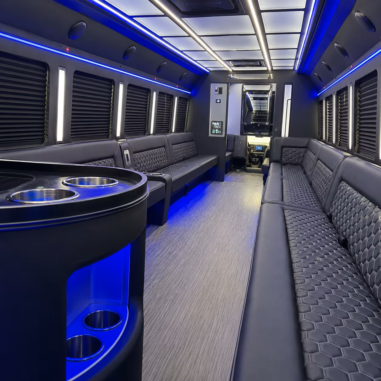 leesburg holiday party bus rental