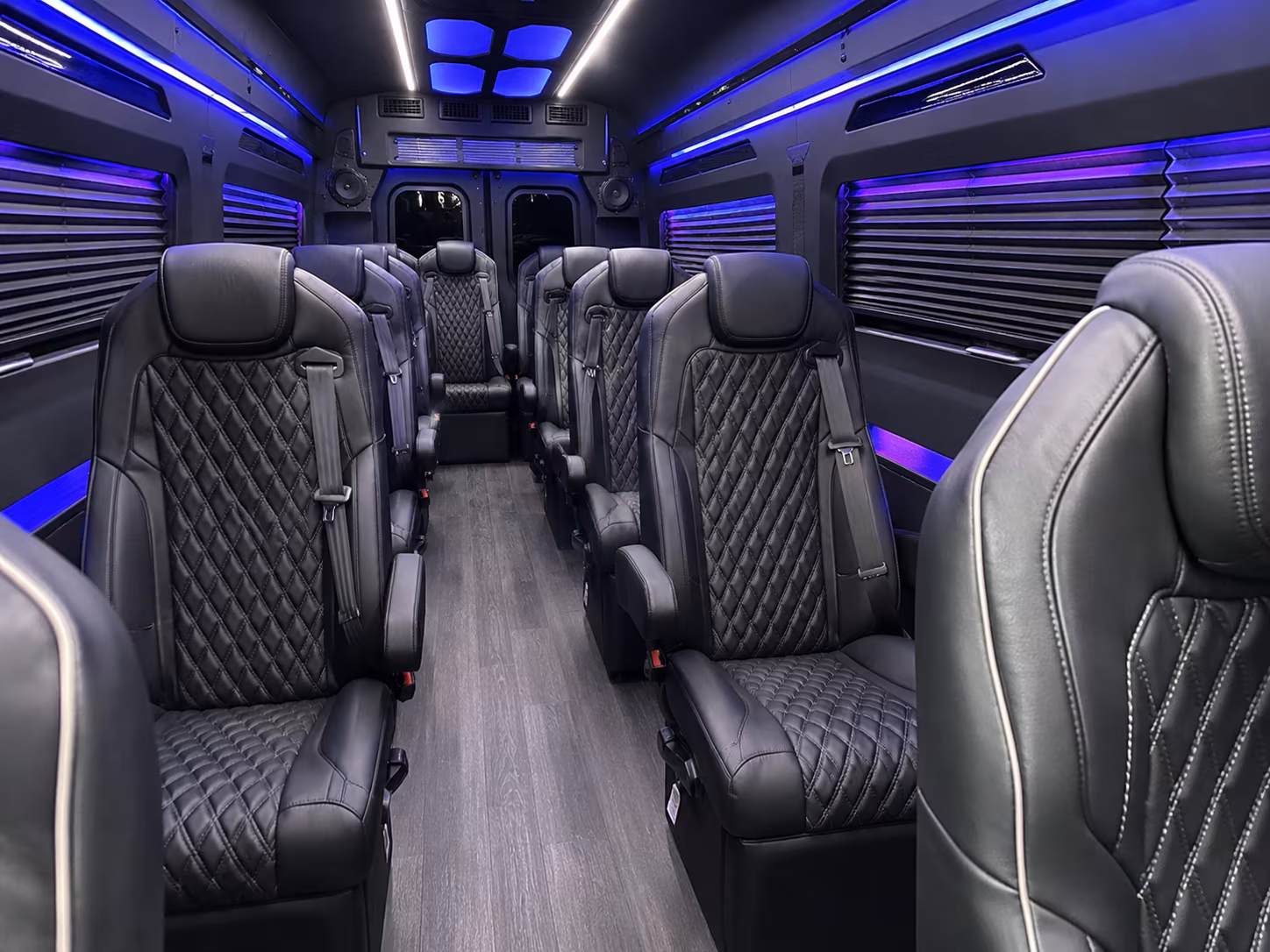 leesburg private event transportation onboard seating