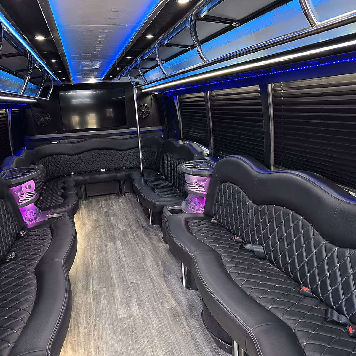 leesburg prom party bus rental