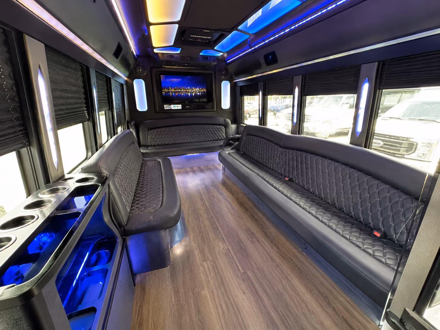 leesburg wedding party bus rental