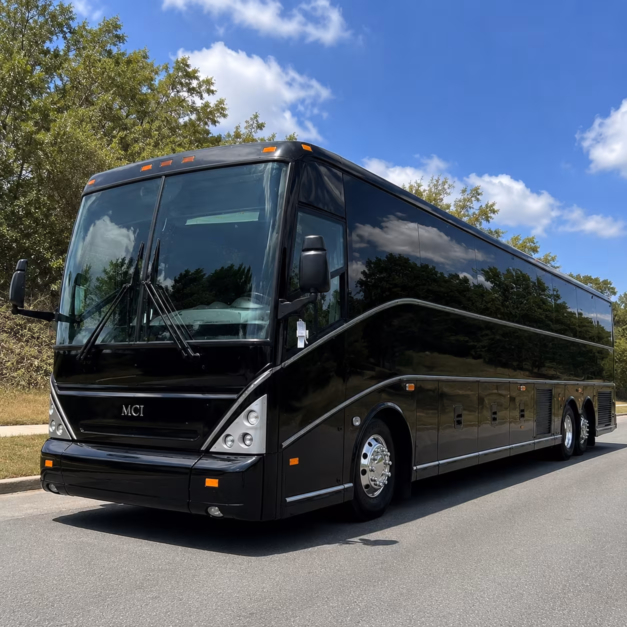 prom buses for loudoun county high school students in leesburg