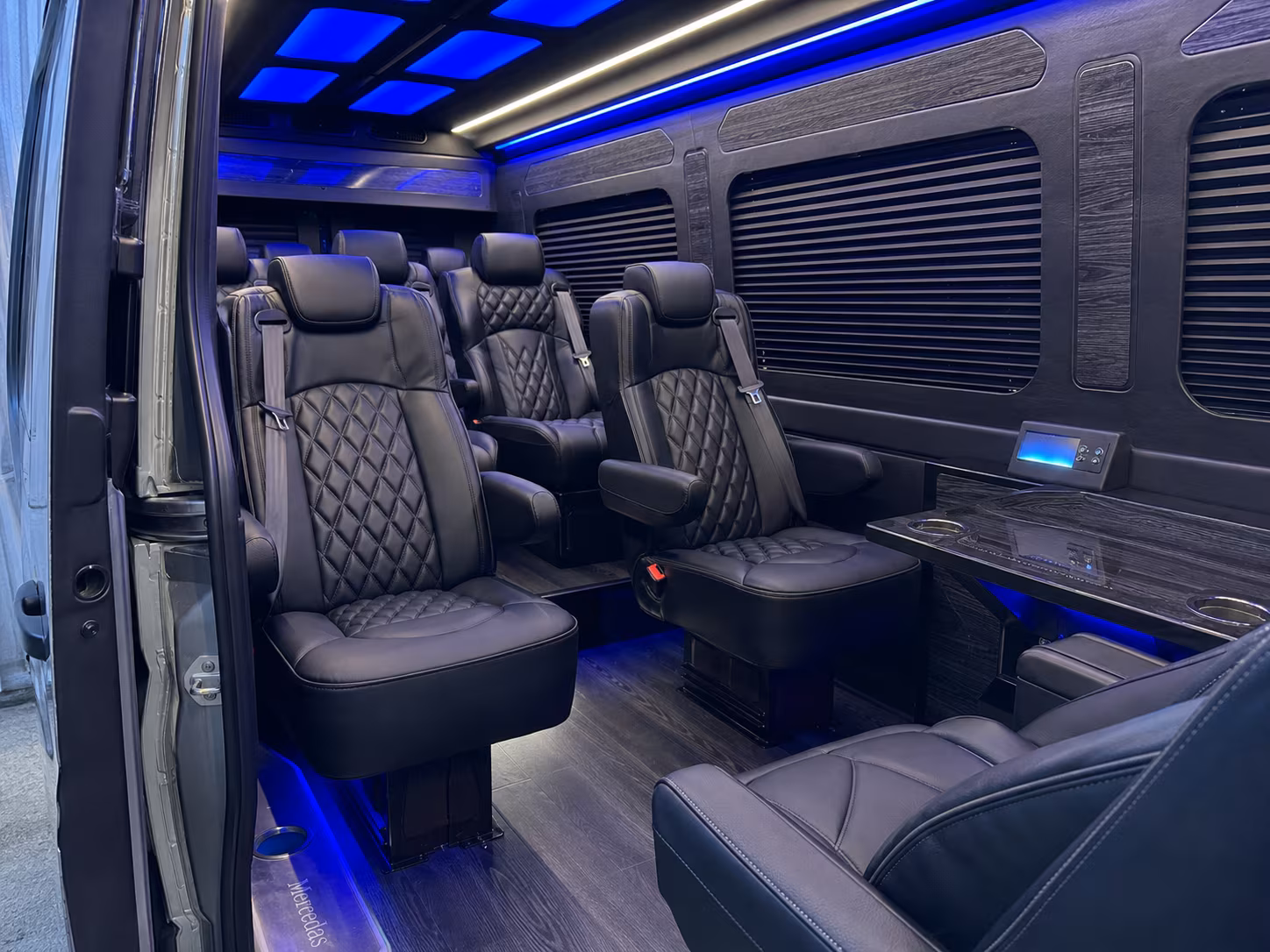 sprinter van transportation for groups and events across leesburg