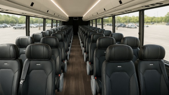 leesburg 20 passenger minibus inside