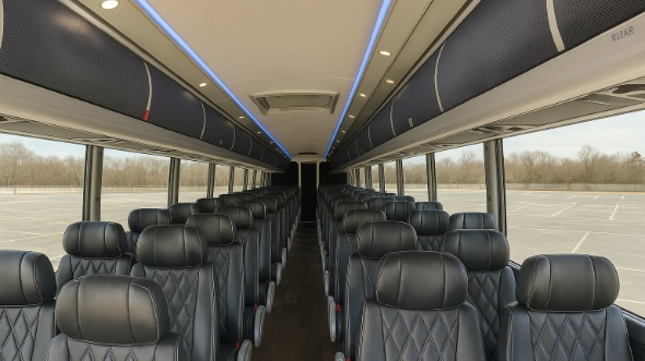 leesburg 54 passenger charter bus rental