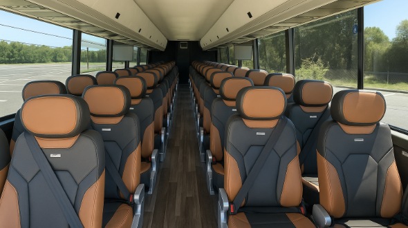 leesburg 56 passenger charter bus rental