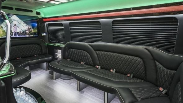 leesburg sprinter limo rental inside